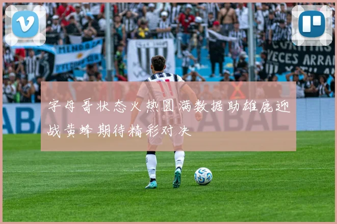 字母哥状态火热圆满数据助雄鹿迎战黄蜂期待精彩对决