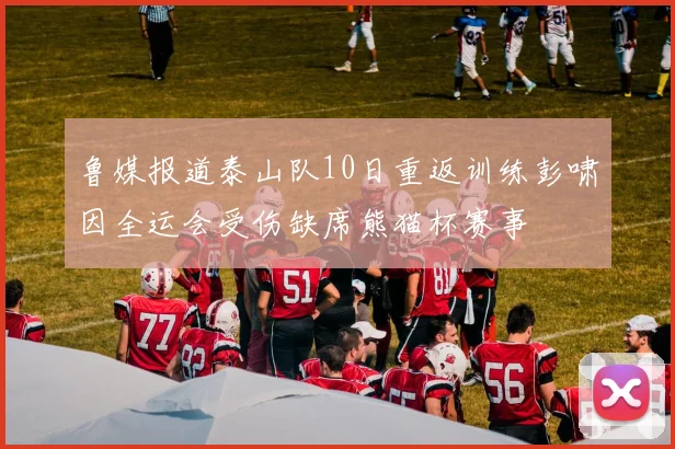 鲁媒报道泰山队10日重返训练彭啸因全运会受伤缺席熊猫杯赛事